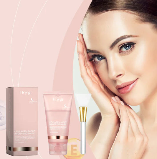 Collagen Facial Mask + Serum Application Brush